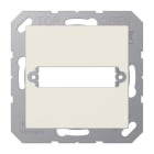 Jung - Enjoliveur pour connecteur trapèze 25 / Série A 500 Ivoire