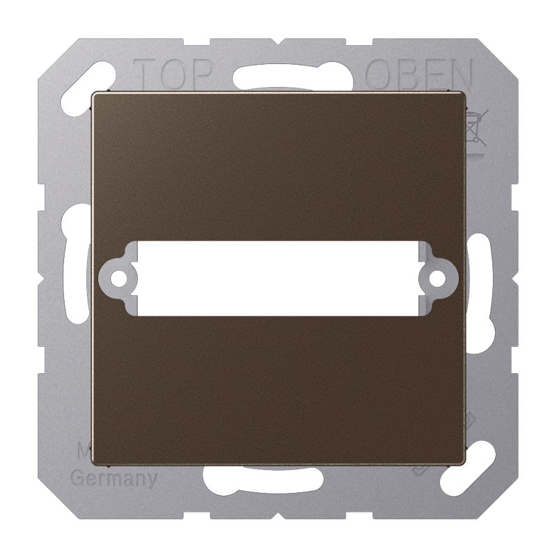 Jung - Enjoliveur pour connecteur trapèze 25 / Série A 500 Moka