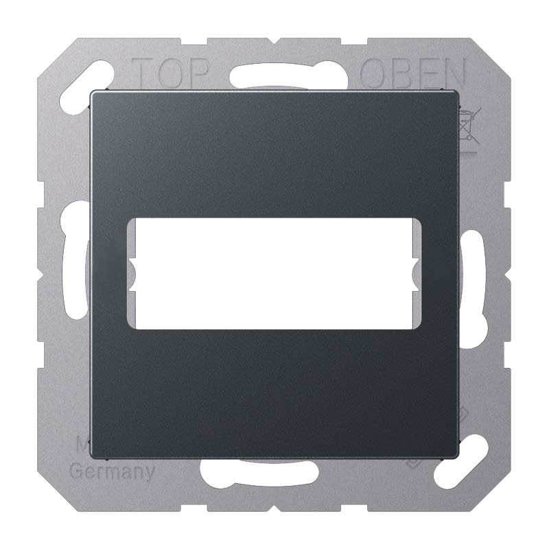 Jung - Enjoliveur pour connecteur trapèze 9 - 15 / Série A 500 Anthracite