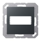 Jung - Enjoliveur pour connecteur trapèze 9 - 15 / Série A 500 Anthracite