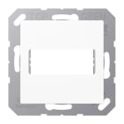 Jung - Enjoliveur pour connecteur trapèze 9 - 15 / Série A 500 Blanc