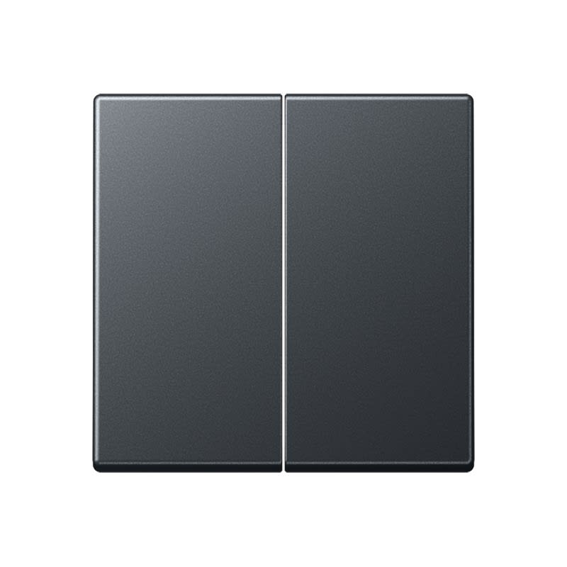Jung - Enjoliveur double touche / Série A 500 Anthracite