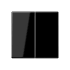 Jung - Enjoliveur double touche / Série A 500 Noir