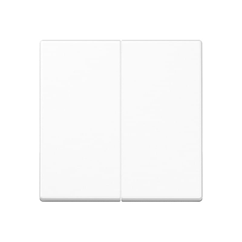 Jung - Enjoliveur double touche / Série A 500 Blanc