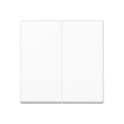 Jung - Enjoliveur double touche / Série A 500 Blanc
