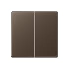 Jung - Enjoliveur double touche / Série A 500 Moka