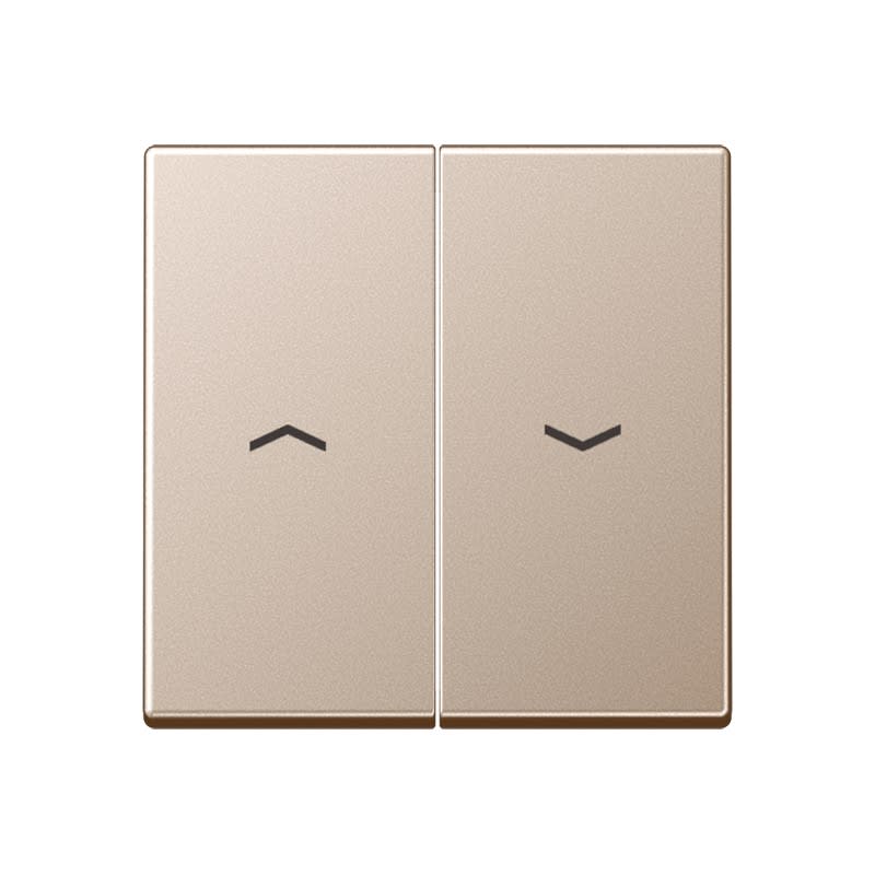 Jung - Enjoliveur double touche IN+BP VR-store / Série A 500 Champagne