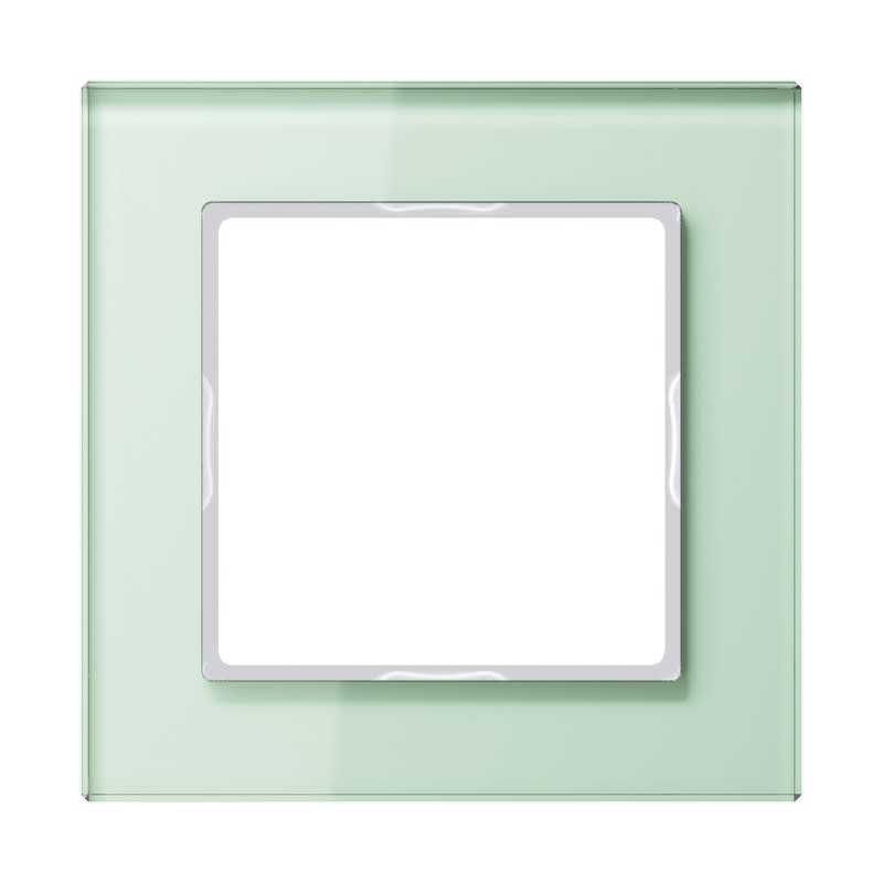 Jung - Cadre 1 poste - Acreation Verre depoli