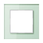 Jung - Cadre 1 poste - Acreation Verre depoli