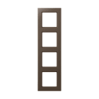 Jung - Cadre de finition 4 postes / Acréation Moka