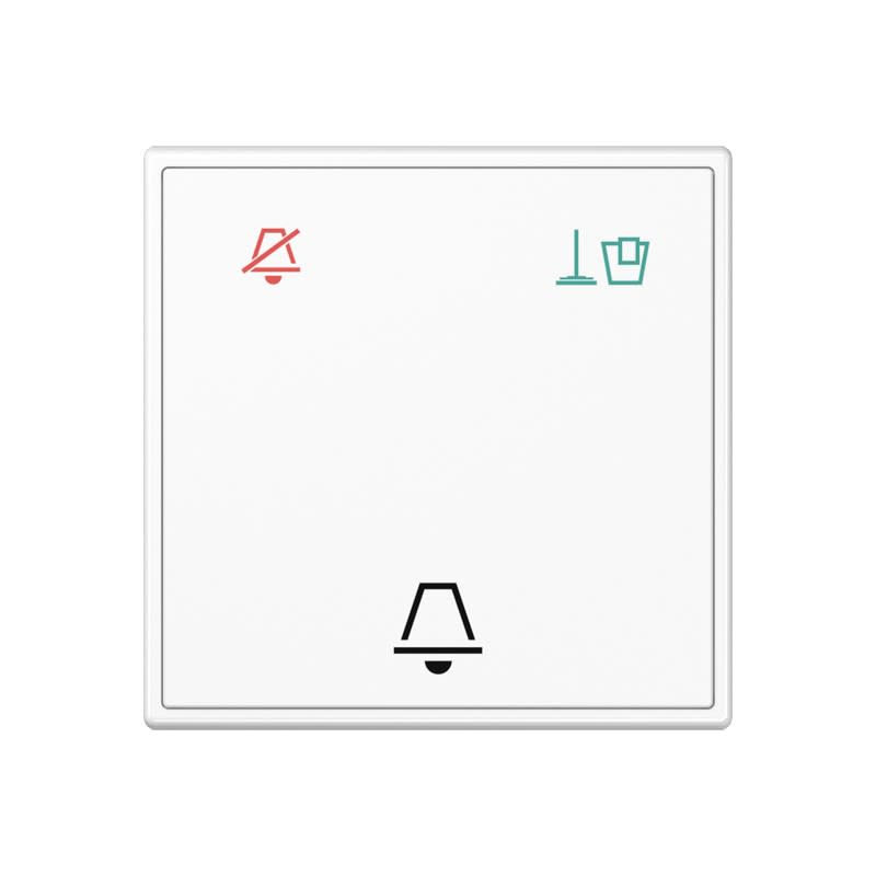 Jung - Enjoliveur Hôtel, poste extérieur / Série A 500 Verre Blanc