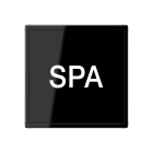 Jung - Enjoliveur signal lumineux / Série A 500 Verre Noir