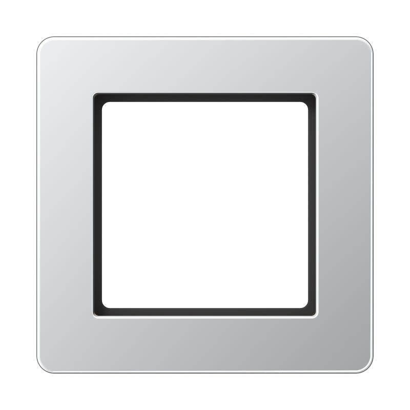 Jung - Cadre de finition 1 poste, A FLOW 500 / Aluminium