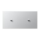 Jung - Enjoliveur 2 mod horiz 1 + 1 leviers Cône / LS 1912 Aluminium