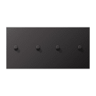 Jung - Enjoliveur 2 mod horiz 2+2 leviers Cylindre / LS 1912 Can fusil - Dark