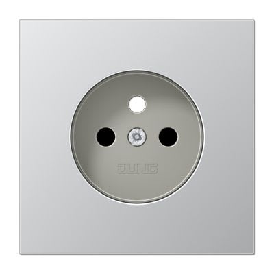 Jung - Enjo pour prise Franco/Belge / LS 990 Aluminium