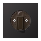 Jung - Enjoliveur pour interrupteur rotatif / LS 990 Dark Canon de Fusil