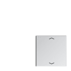 Jung - Touche 4 voies D avec flèches F40 / LS 990 Aluminium