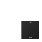 Jung - Touche 4 voies D avec flèches F40 / LS 990 Dark Canon de Fusil
