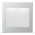 Jung - Signal lumineux LED blanc+bleu / LS 990 Aluminium
