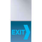 Jung - Signal lumineux LED "Information" bleu / LS 990 Aluminium