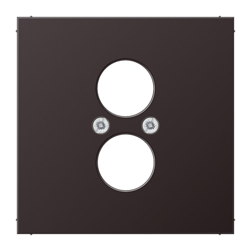 Jung - Enjoliveur pour 2 mini fiches / LS 990 Dark Canon de Fusil