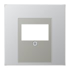 Jung - Enjoliveur pour prise TAE / LS 990 Aluminium