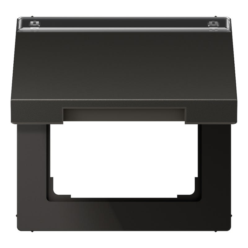 Jung - Enjoliveur couvercle porte étiquette / LS 990 Titane Anthracite