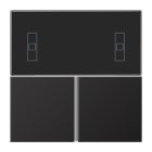 Jung - Kit touche pour régulateur KNX 4093KRMTSD / LS 990 Dark Canon de Fusil
