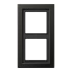 Jung - Cadre de finition 2 postes / LS Design Titane Anthracite