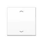 Jung - Enjo de cde standard avec flèches / AS 500 Blanc