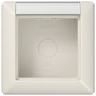 Jung - Boîtier saillie 1 poste & PE / Série AS 500 Ivoire