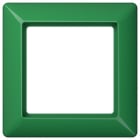 Jung - Cadre de finition 1 poste / Série AS 500 BF Vert