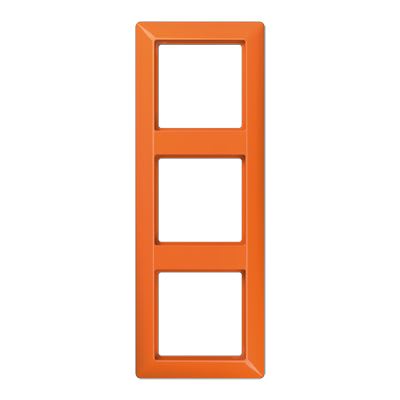 Jung - Cadre de finition 3 postes / Série AS 500 BF Orange
