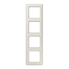 Jung - Cadre de finition 4 postes / Série AS 500 BF Ivoire