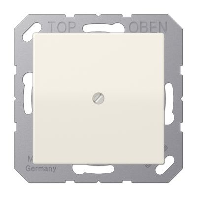 Jung - Sortie de câble avec serre câble / Série AS 500 Ivoire