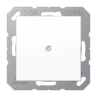 Jung - Sortie de câble avec serre câble / Série AS 500 Blanc