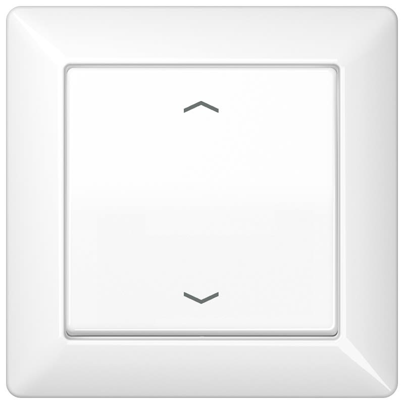 Jung - Enjo simple touche avec fleches - AS 500 Blanc