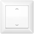 Jung - Enjo simple touche avec fleches - AS 500 Blanc