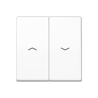 Jung - Enjoliveur double touche IN+BP VR-store / Série AS 500 BF Blanc