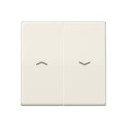 Jung - Enjoliveur double touche IN+BP VR-store / Série AS 500 Ivoire