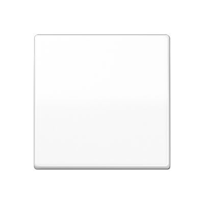 Jung - Enjoliveur simple touche / Série AS 500 BF Blanc