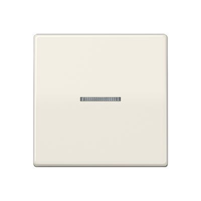 Jung - Enjo simple touche à voyant / Série AS 500 BF Ivoire