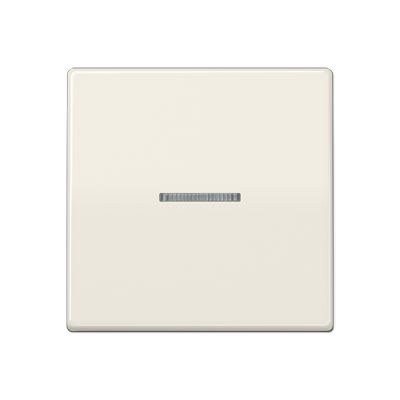 Jung - Enjo pour IN témoin lum. avec fixation à vis / Série AS 500 BF Ivoire