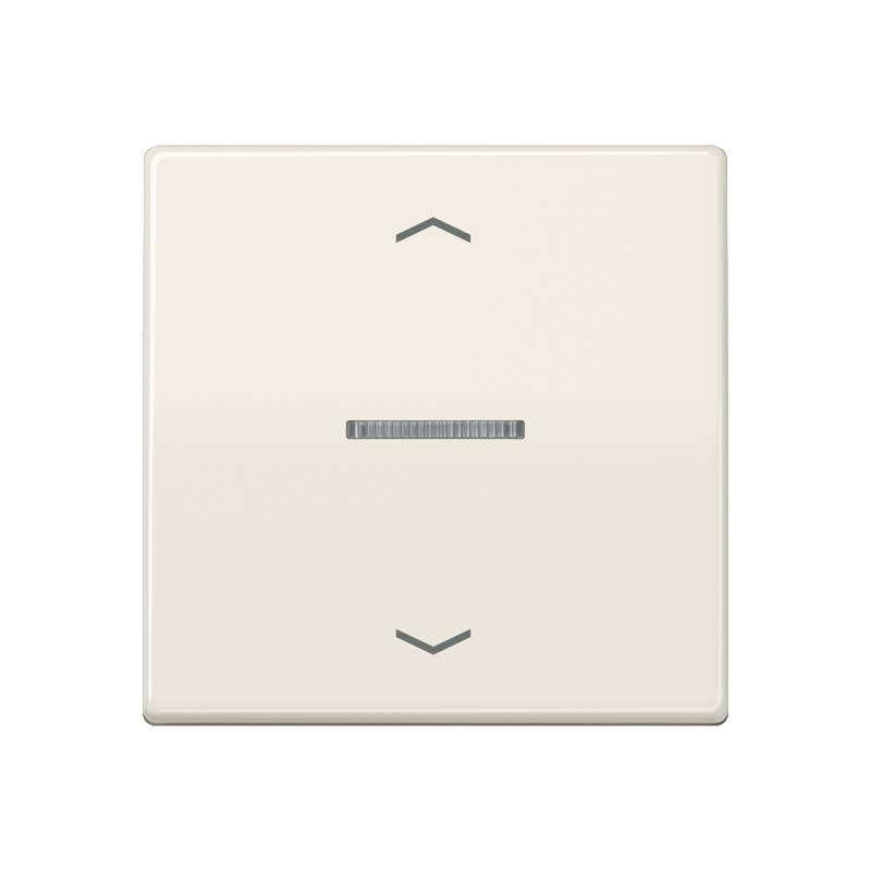 Jung - Enjo simple touche a voyant+fleches - AS 500 Ivoire