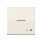 Jung - Enjo avec symb "gâche" à voyant / Série AS 500 Ivoire