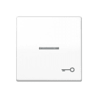 Jung - Enjo avec symb "gâche" à voyant / Série AS 500 Blanc