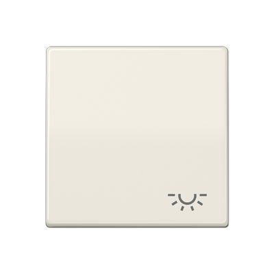 Jung - Enjo avec symbole "lumière" / Série AS 500 Ivoire