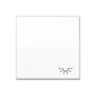 Jung - Enjo avec symbole "lumière" / Série AS 500 Blanc