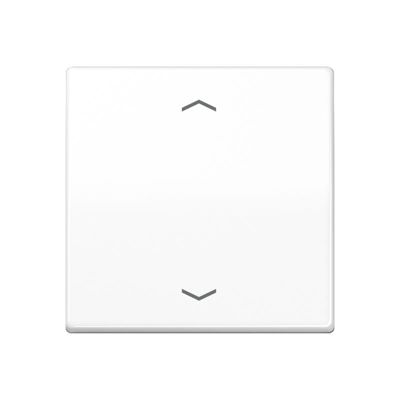 Jung - Enjo simple touche avec fleches - AS 500 Blanc